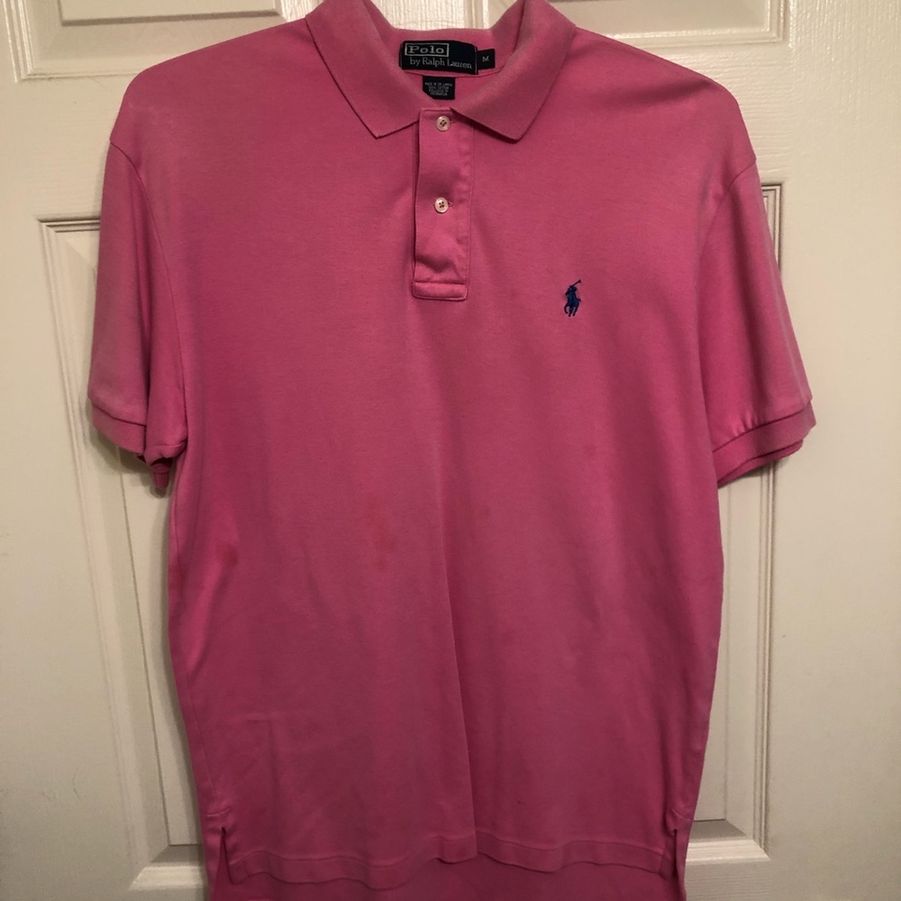 Pink Polo Ralph Lauren Shirt